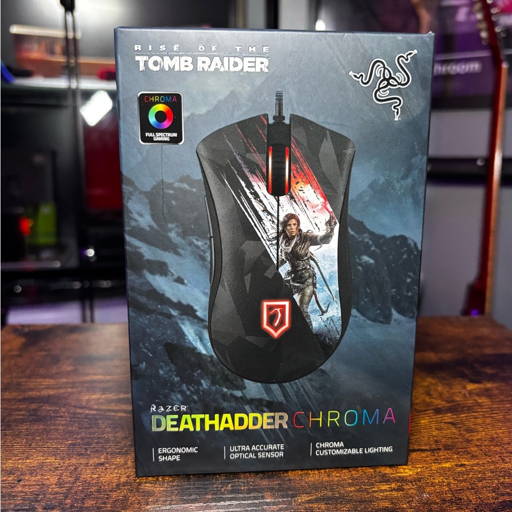 Razer DeathAdder Chroma Gaming Mouse Tomb Raider Edition
